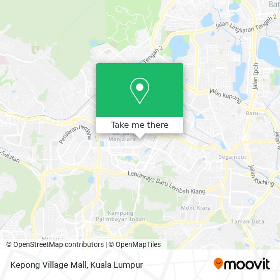 Peta Kepong Village Mall