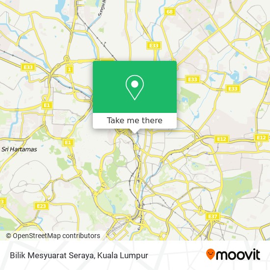 Bilik Mesyuarat Seraya map