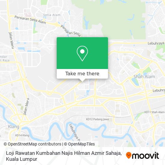 Loji Rawatan Kumbahan Najis Hilman Azmir Sahaja map