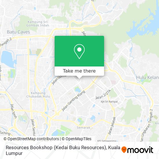 Resources Bookshop (Kedai Buku Resources) map