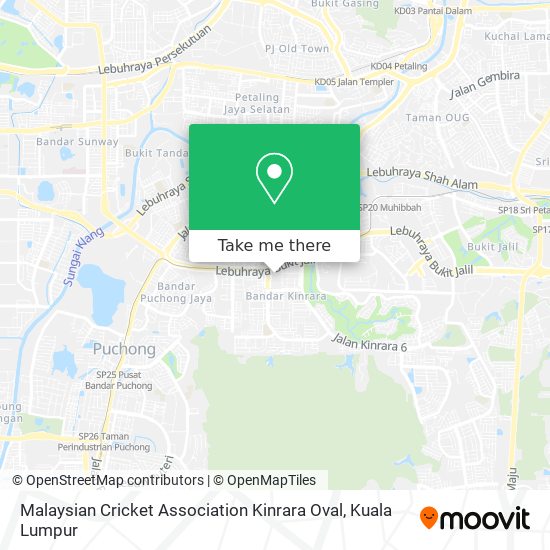 Peta Malaysian Cricket Association Kinrara Oval
