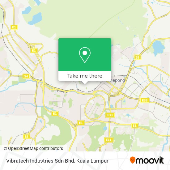 Vibratech Industries Sdn Bhd map