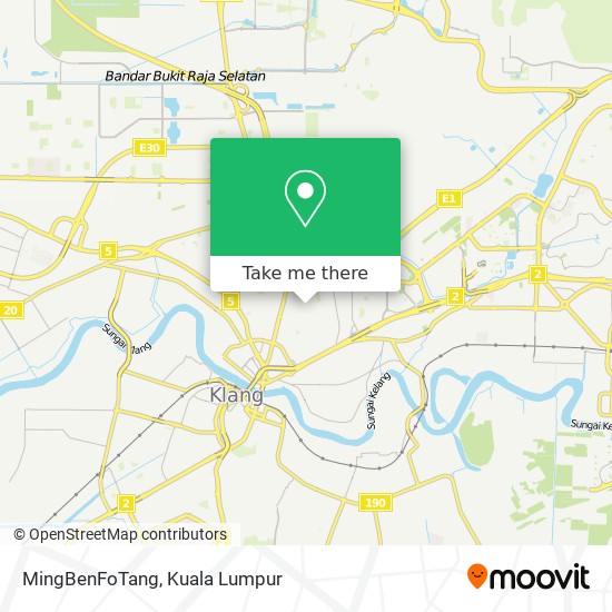 Peta MingBenFoTang
