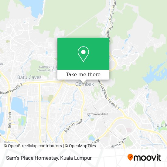 Sam's Place Homestay map
