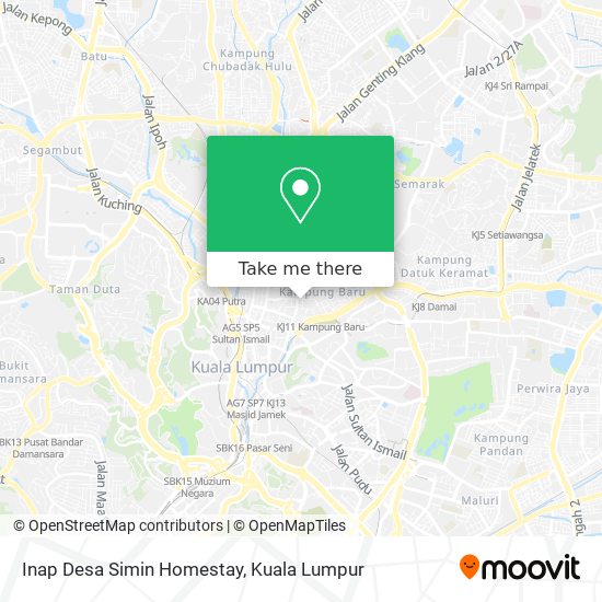 Inap Desa Simin Homestay map