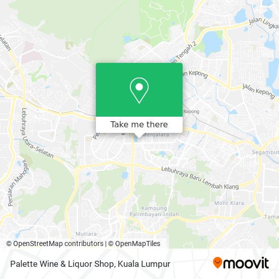 Palette Wine & Liquor Shop map