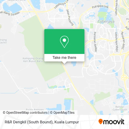R&R Dengkil (South Bound) map