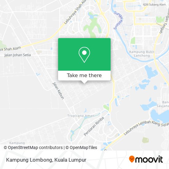 Kampung Lombong map