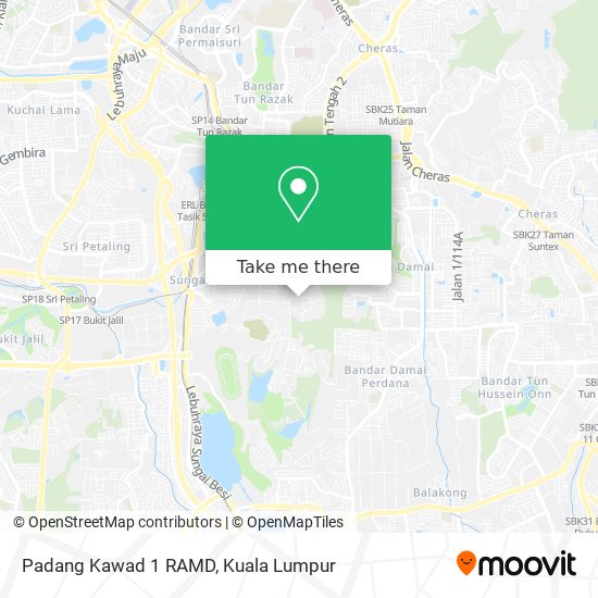 Padang Kawad 1 RAMD map