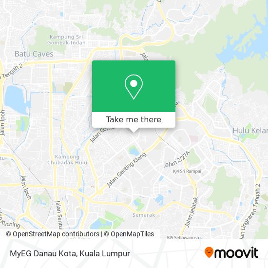 MyEG Danau Kota map