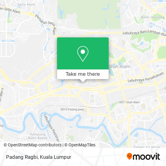 Padang Ragbi map