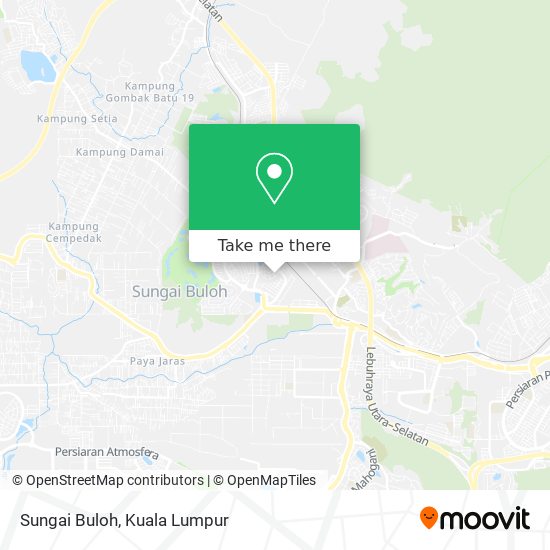 Sungai Buloh map