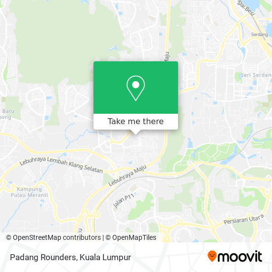 Peta Padang Rounders
