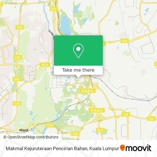 Makmal Kejuruteraan Pencirian Bahan map