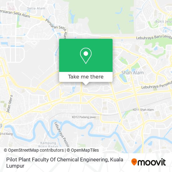 Pilot Plant Faculty Of Chemical Engineering map