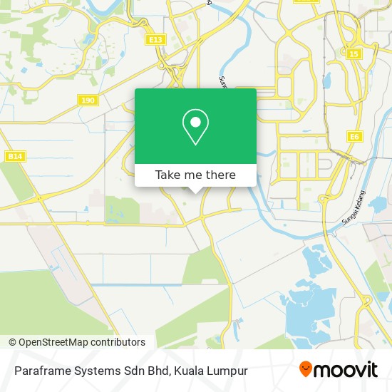 Paraframe Systems Sdn Bhd map