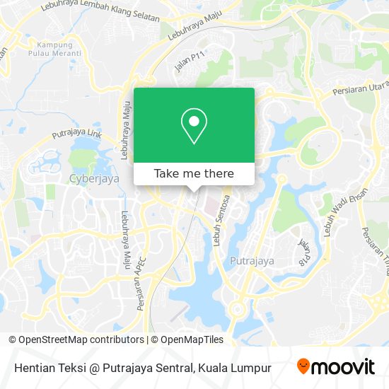 Hentian Teksi @ Putrajaya Sentral map