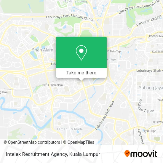 Intelek Recruitment Agency map
