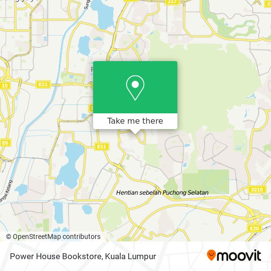 Power House Bookstore map