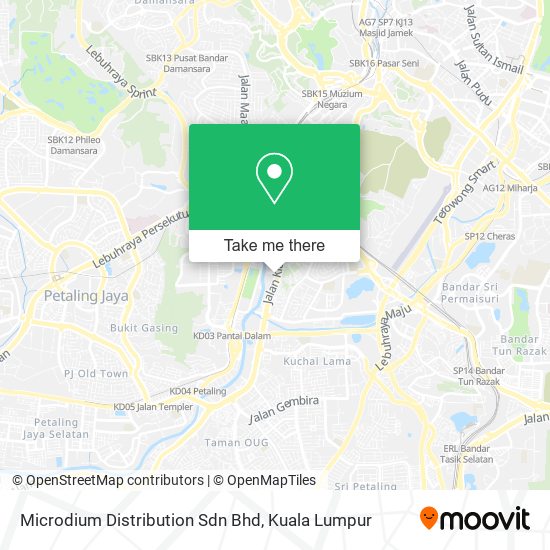 Peta Microdium Distribution Sdn Bhd