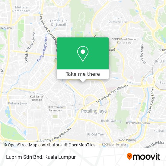Luprim Sdn Bhd map