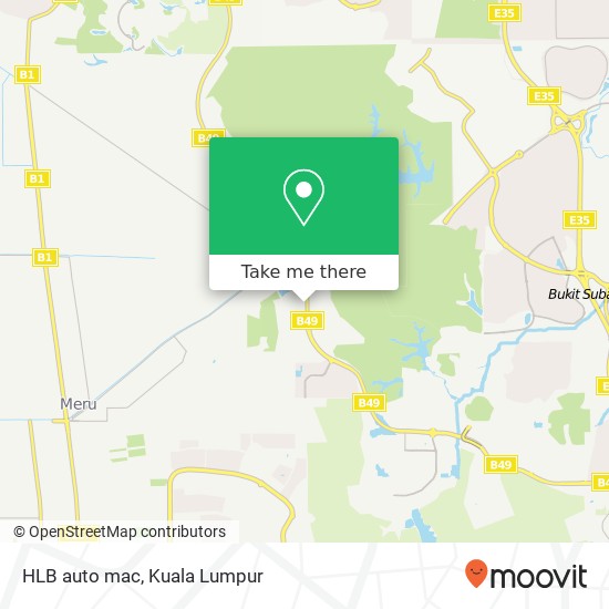 HLB auto mac map