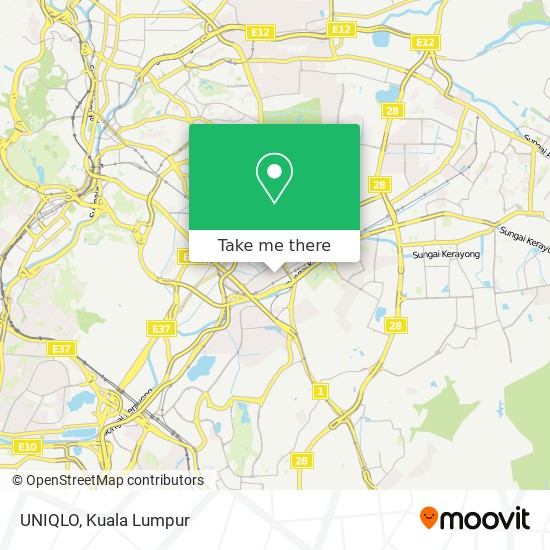 UNIQLO map
