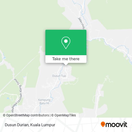 Dusun Durian map