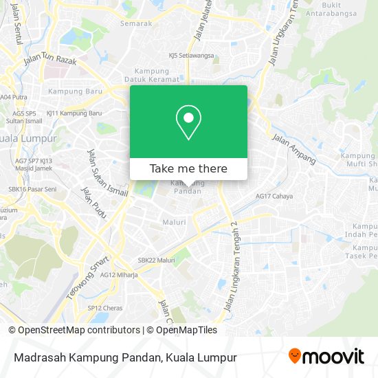 Madrasah Kampung Pandan map