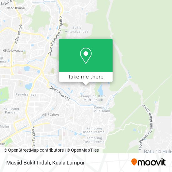 Masjid Bukit Indah map
