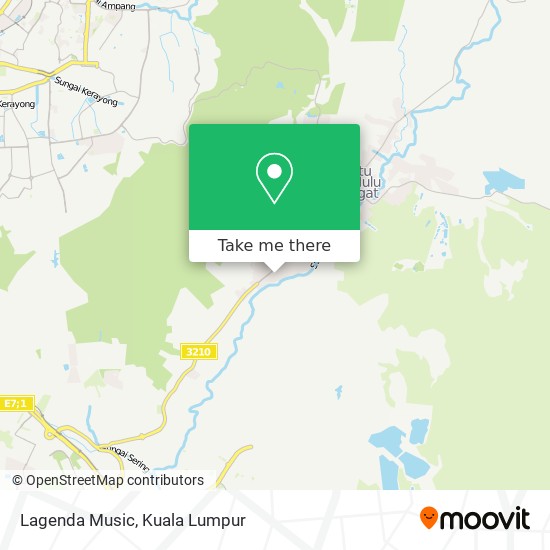 Lagenda Music map