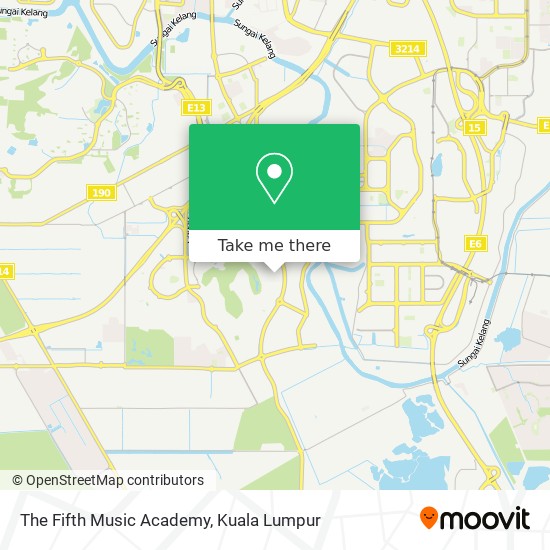 The Fifth Music Academy map