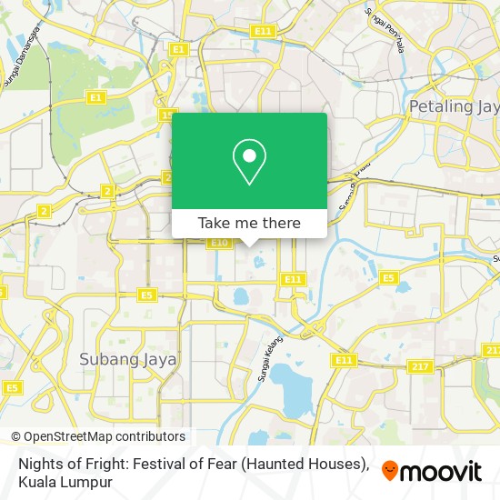 Nights of Fright: Festival of Fear (Haunted Houses) map