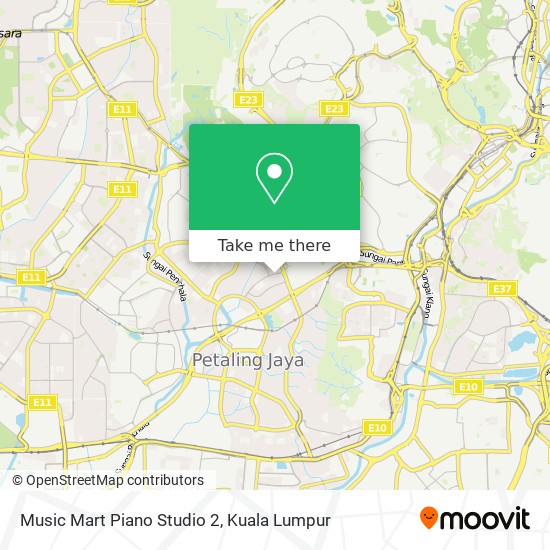 Music Mart Piano Studio 2 map