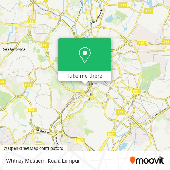 Wtitney Musuem map