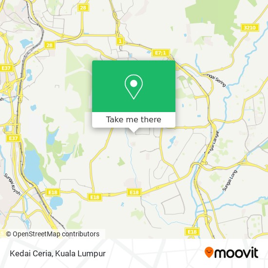 Kedai Ceria map