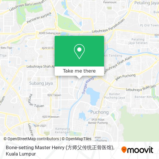 Bone-setting Master Henry (方师父传统正骨医馆) map