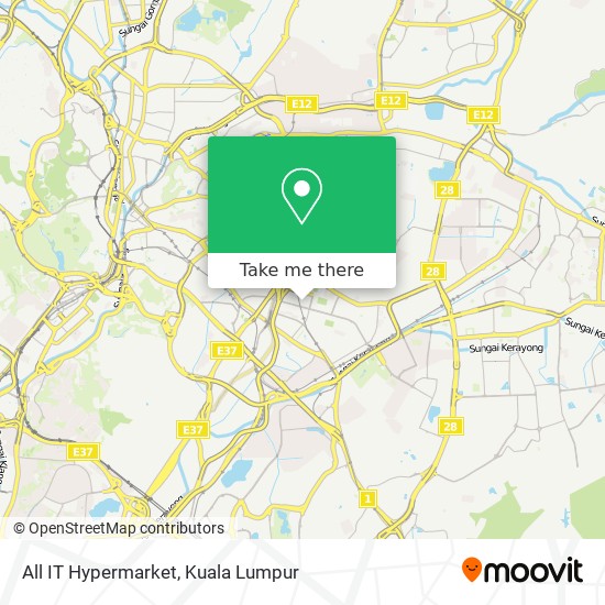 All IT Hypermarket map