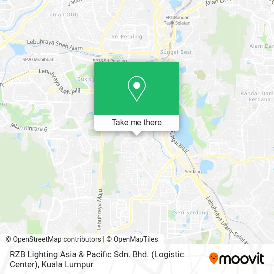 RZB Lighting Asia & Pacific Sdn. Bhd. (Logistic Center) map
