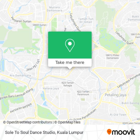 Sole To Soul Dance Studio map