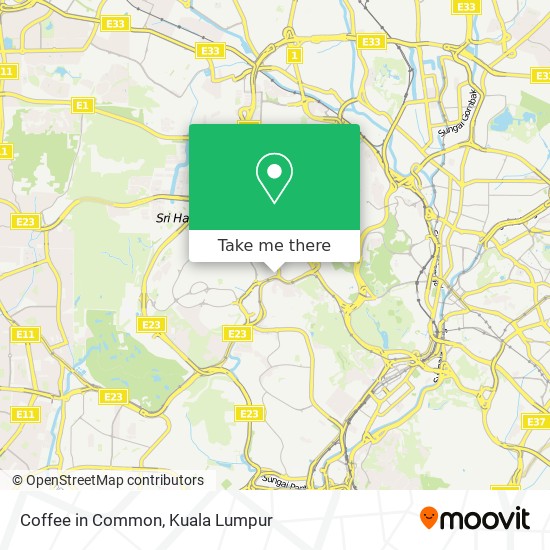 Coffee in Common map