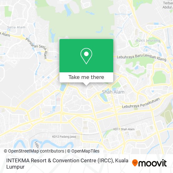 INTEKMA Resort & Convention Centre (IRCC) map