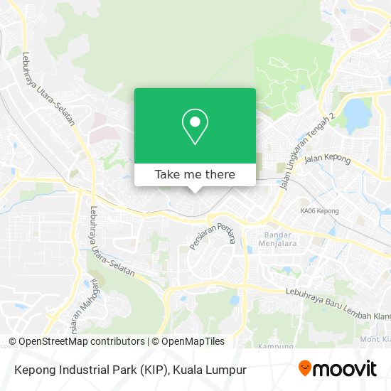 Peta Kepong Industrial Park (KIP)