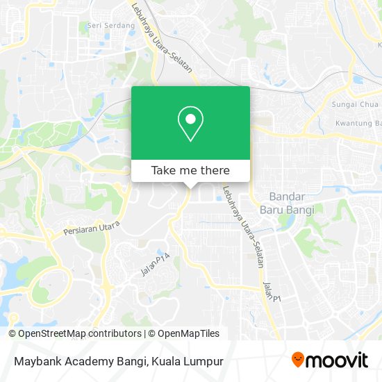 Peta Maybank Academy Bangi