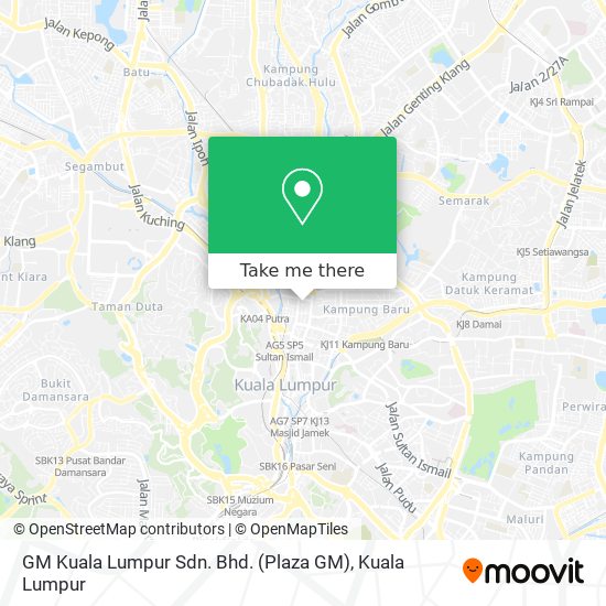 GM Kuala Lumpur Sdn. Bhd. (Plaza GM) map