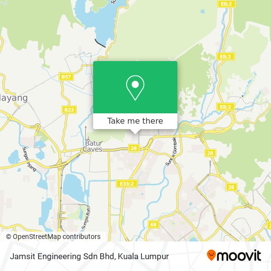 Jamsit Engineering Sdn Bhd map