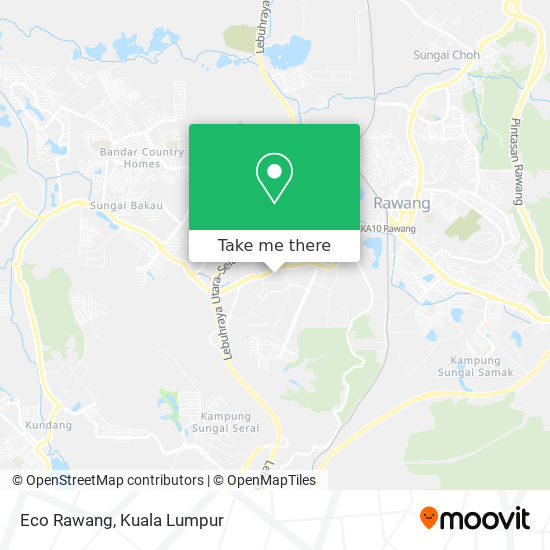 How To Get To Eco Rawang In Gombak By Bus Or Train