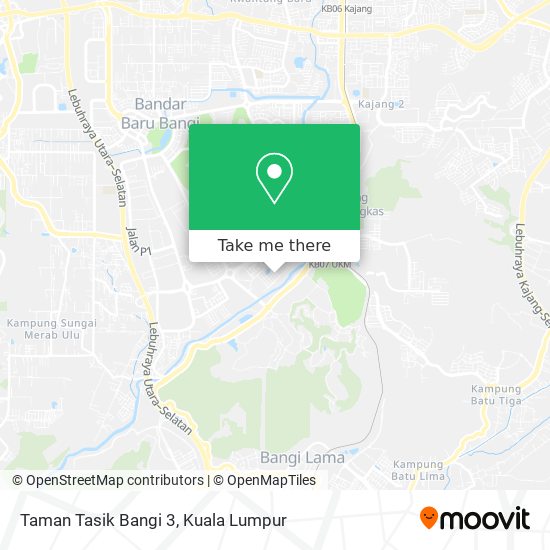 Peta Taman Tasik Bangi 3