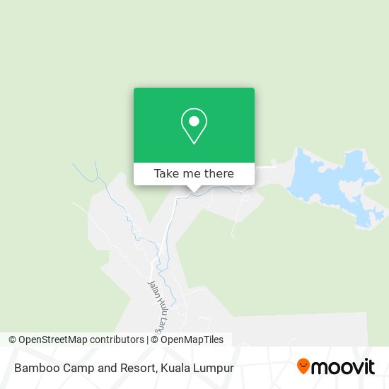 Bamboo Camp and Resort map