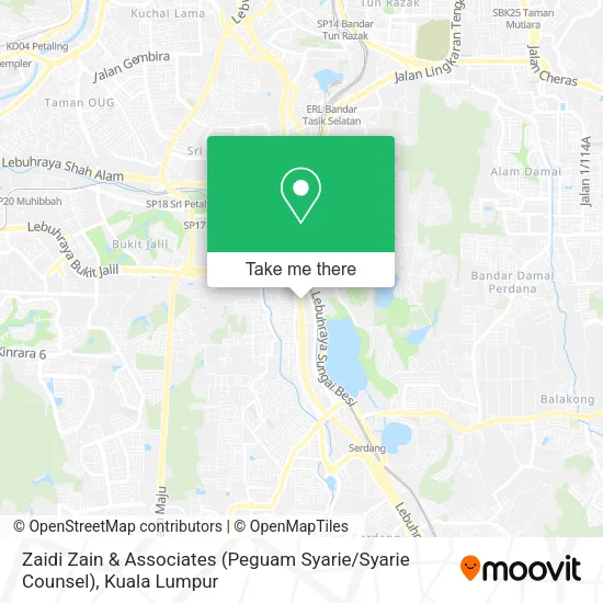 Zaidi Zain & Associates (Peguam Syarie / Syarie Counsel) map